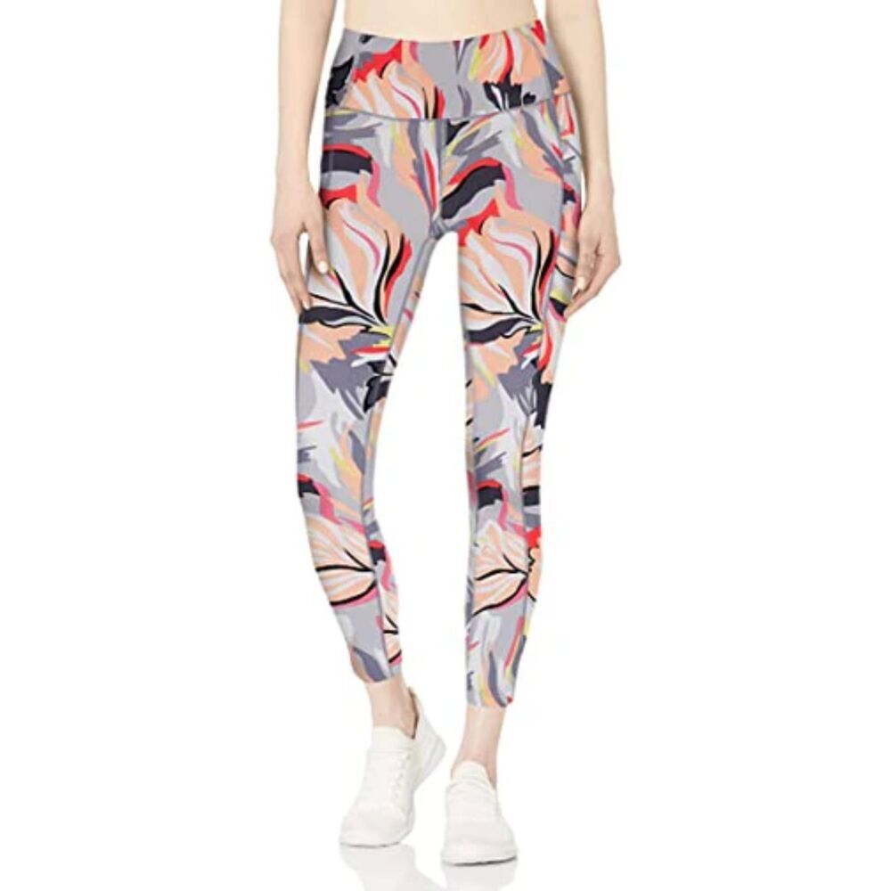 Calvin Klein Womens Side Pocket High Waist Tights